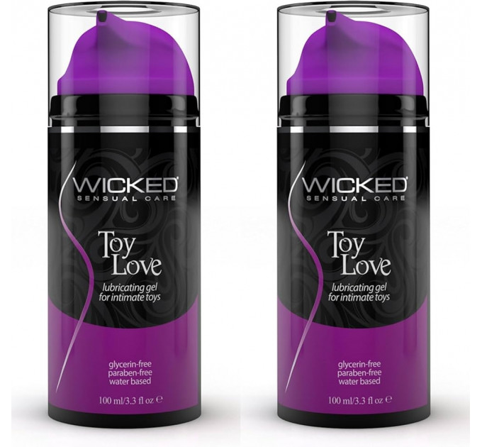 Лубрикант на водной основе без глицерина WICKED TOY LOVE GLYCERIN-FREE LUBE 100ML