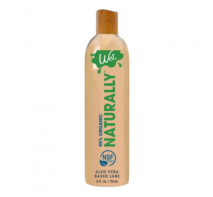 Лубрикант органический на основе алое WET NATURALLY, 118 мл