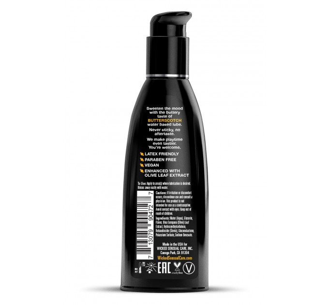 Лубрикант WICKED на водной основе с ароматом Ирисок 60 ML