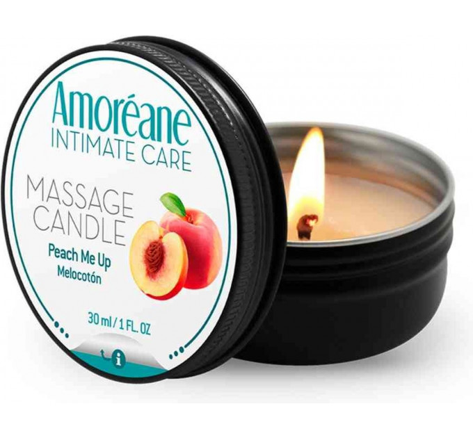 Массажная свечка Amoreane Candle Персик 30 мл