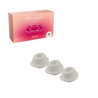 Змінні насадки на Womanizer Premium та Classic сірі, розмір М