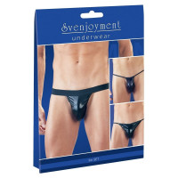 Набір трусів Men Strings pack of 3, black, S-L