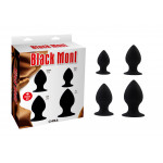 Набор анальных пробок Chisa Black Mont Fullness Anal Stuffer Set