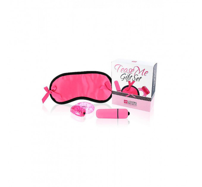 Набір секс іграшок LOVERS PREMIUM Tease Me Gift Set Pink