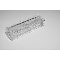 Насадка на пеніс із шипиками Toy Joy Seduction Sleeve Clear, прозорий