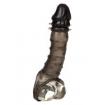 Насадка на пеніс, що подовжує +5 см Ultimate Stud Extender рельєфна