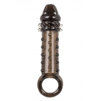 Насадка на пеніс, що подовжує +5 см Ultimate Stud Extender рельєфна