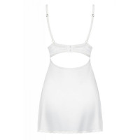 Пеньюар Obsessive 871-CHE-2 white Chemise L / XL