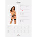 Пояс для чулок Obsessive Allunes S/M
