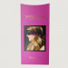 Пов'язка із сатину на очі Adrien Lastic Satin Sash чорно-рожева