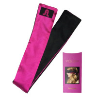 Пов'язка із сатину на очі Adrien Lastic Satin Sash чорно-рожева