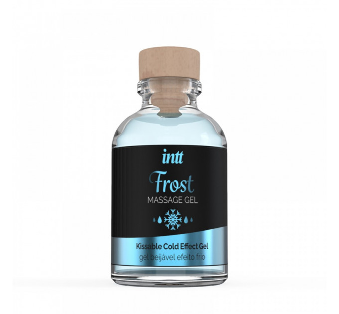 Съедобный массажный гель для интимных зон Intt Cold Effect Frost (30 мл)