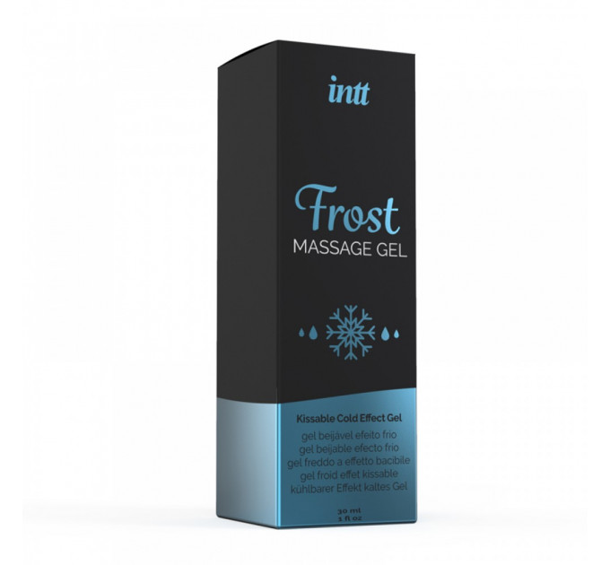 Съедобный массажный гель для интимных зон Intt Cold Effect Frost (30 мл)