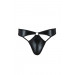 Сексуальні чоловічі стрінги, XXL/XXXL чорні Passion - 033 THONG PAUL