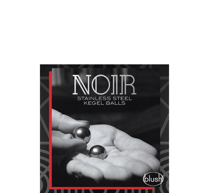 Шарики Кегеля металлические NOIR STAINLESS STEEL KEGEL BALLS