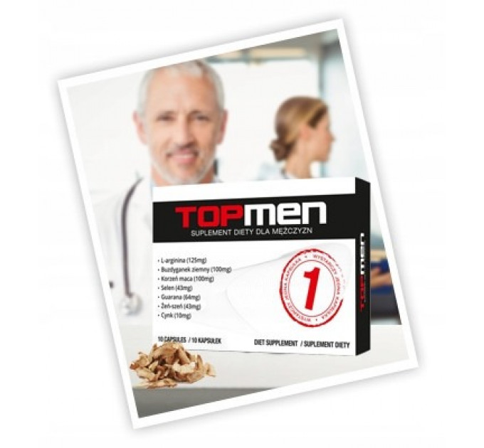 Таблетки для потенции TOPMEN, 10 шт