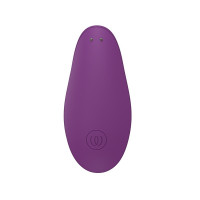 Вакуумний стимулятор клітора Womanizer Liberty 2 Dark Purple, фіолетовий