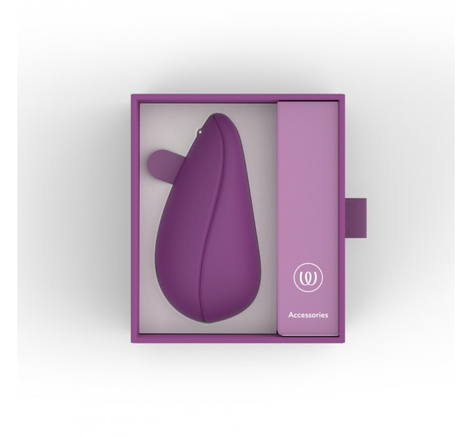 Вакуумный стимулятор клитора Womanizer Liberty 2 Dark Purple, фиолетовый