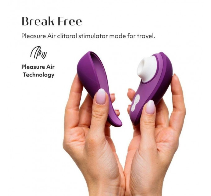 Вакуумный стимулятор клитора Womanizer Liberty 2 Dark Purple, фиолетовый