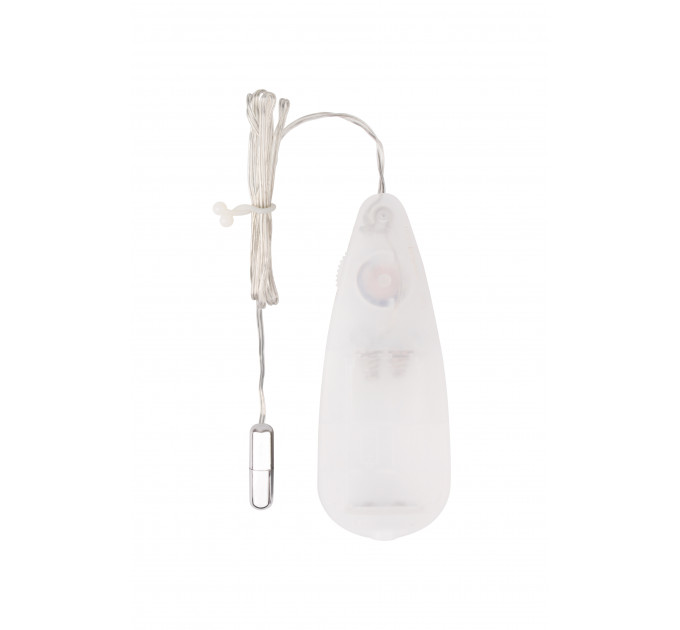 Вибропуля с пультом управления Chisa Hi-Basic Silver Mini Bullet