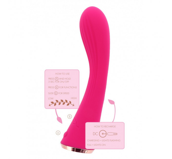 Вибратор для точки G Rose Vibrator