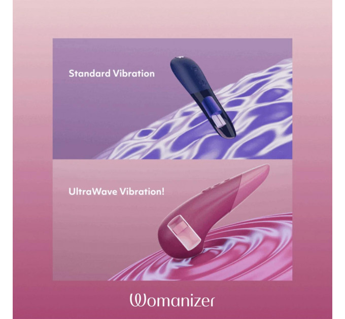 Вибратор универсальный бесшумный Womamizer Vibe Dusky, розовый