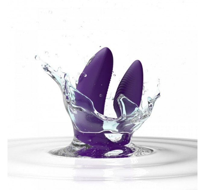 Инновационный смарт вибратор We Vibe Sync 2 Purple для пары, фиолетовый