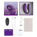 Инновационный смарт вибратор We Vibe Sync 2 Purple для пары, фиолетовый