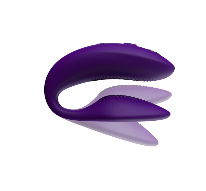 Инновационный смарт вибратор We Vibe Sync 2 Purple для пары, фиолетовый