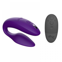 Інноваційний смарт-вібратор We Vibe Sync 2 Purple для пари, фіолетовий