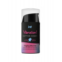 Рідкий вібратор INTT VIBRATION COTTON CANDY 15 ml