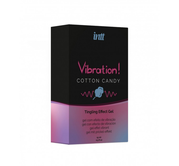 Жидкий вибратор INTT VIBRATION COTTON CANDY 15 ml