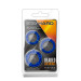 T330566 набір ерекційних кілець STAY HARD BEADED COCKRINGS BLUE
