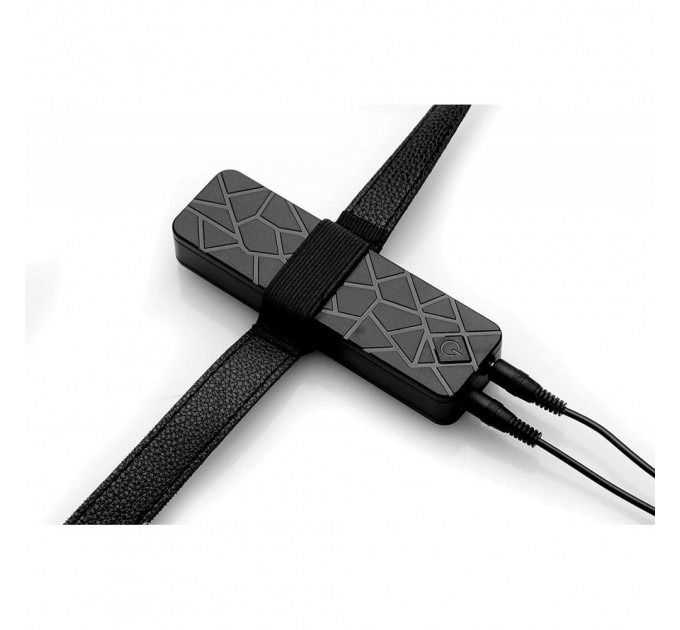 Подвійний страпон з вібро Power Pegger Double Strap-On, чорний