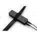 Подвійний страпон з вібро Power Pegger Double Strap-On, чорний