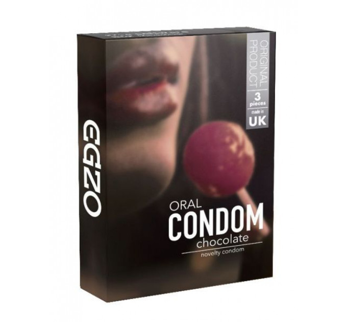 Оральні презервативи EGZO Chocolate (Шоколад)