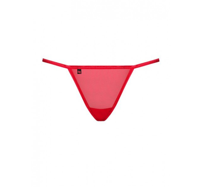Стринги Obsessive Giftella thong red S/M