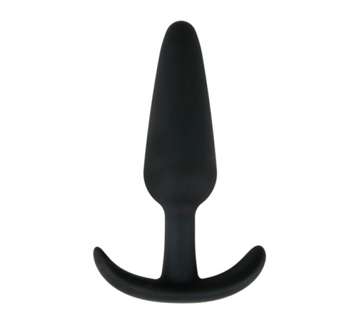 Анальна пробка Buttplug чорна, L