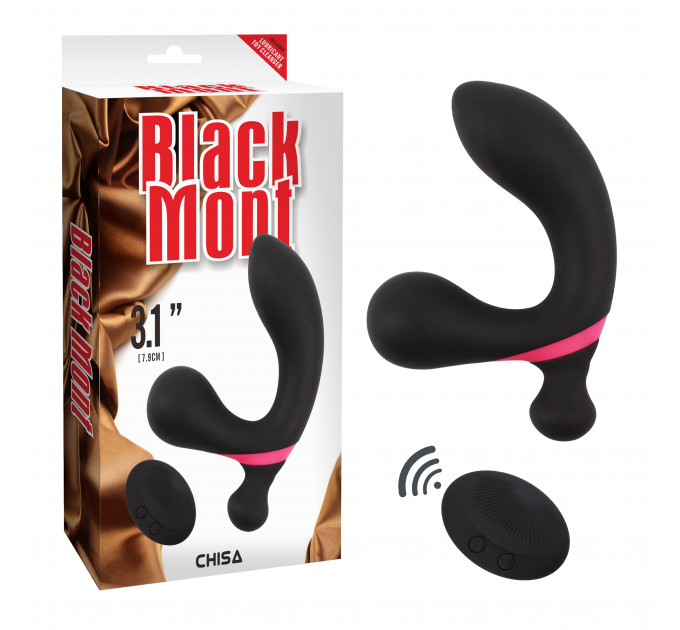 Масажер простати Chisa Black Mont P-spot Probe
