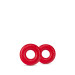Набір ерекційних кілець STAY HARD Donut RINGS OVERSIZED RED