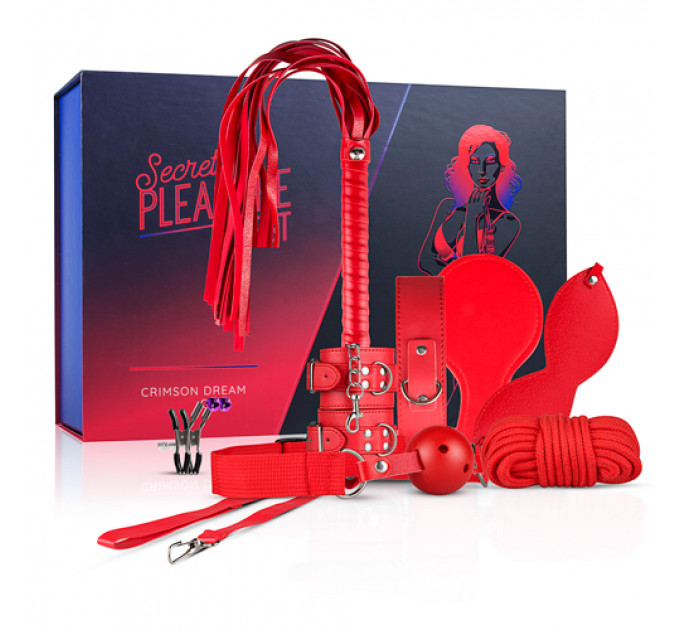 LBX401 Набор БДСМ Secret pleasure Chest Crimson Dream красный