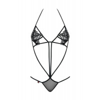Боді Obsessive LUIZA Teddy S / M Black