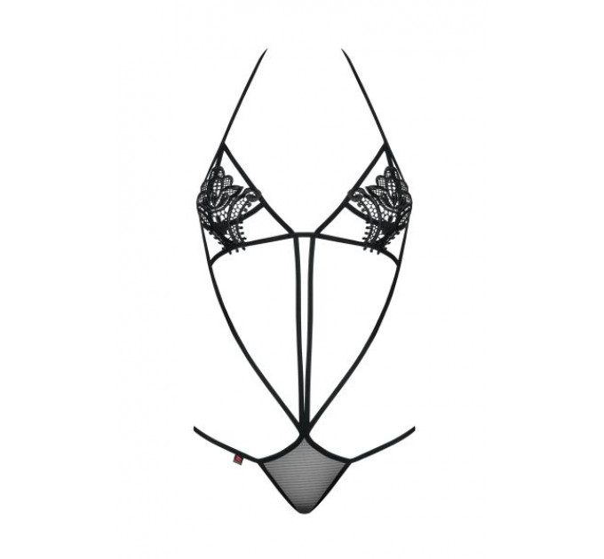 Боди Obsessive LUIZA Teddy S/M Black