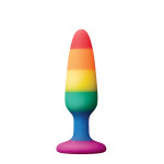 Анальная пробка NS Novelties COLOURS PRIDE EDITION PLEASURE PLUG SMAL