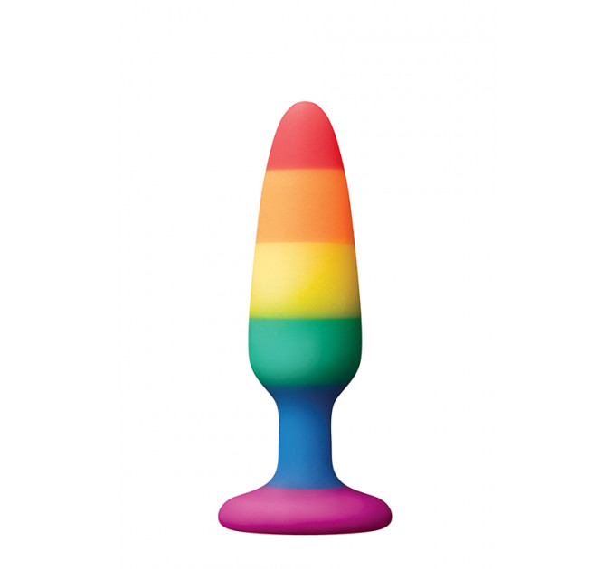 Анальная пробка NS Novelties COLOURS PRIDE EDITION PLEASURE PLUG SMAL