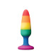 Анальная пробка NS Novelties COLOURS PRIDE EDITION PLEASURE PLUG SMAL