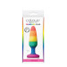 Анальная пробка NS Novelties COLOURS PRIDE EDITION PLEASURE PLUG SMAL