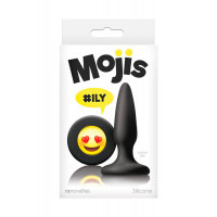 Анальная пробка NS Novelties MOJIS ILY BLACK