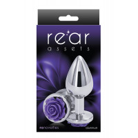 Анальний плаг NS Novelties REAR ASSETS ROSE MEDIUM PURPLE