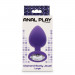 Анальна пробка з кристалом Toy Joy Diamond Booty Jewel, фіолетовий, Large